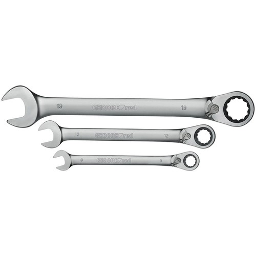 Gedore red combination ratchet - gedore,