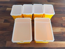 DEWALT TSTAK interior plastic containers for TSTAK tool storage drawer,  x 6