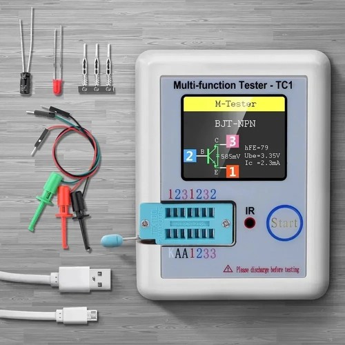 Lcr tc1 transistor tester - tester, tft