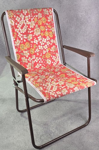 Vtg folding deck chair - vtg,