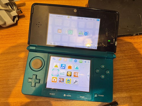 Nintendo 3ds aqua blue - nintendo,