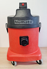 Numatic NVDQ570-2 Twin Motor Dry Industrial Vacuum Cleaner, Hose & Attachments