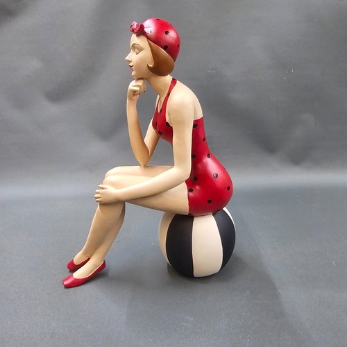 Large pinup bathing mermaid - bathing,