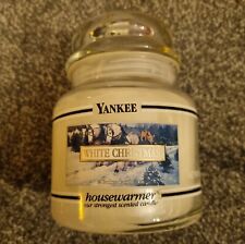 Yankee Candle - 14.5 oz - WHITE CHRISTMAS - Black Band - VERY RARE LABEL!!  
