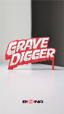  GRAVE DIGGER   logo display