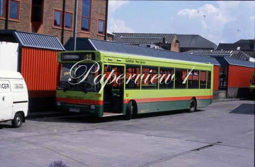 35mm colour bus coach slide - 35mm,