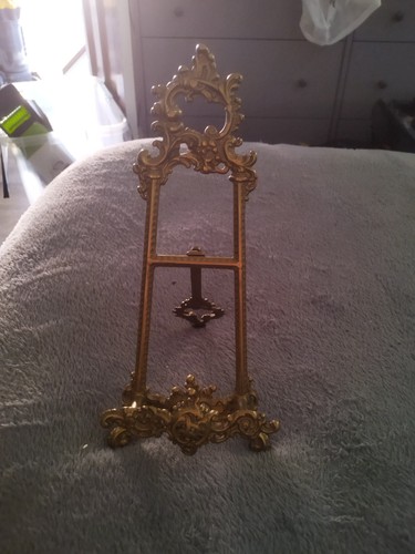 Vintage ornate brass rococo - ornate,