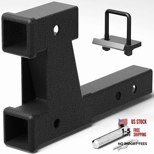 Dual trailer hitch - trailer, extension