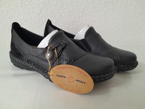 Earth spirit black leather - black,