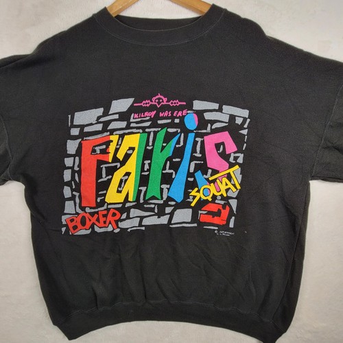 Tangs black sweatshirt faris - black,
