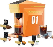 4in1 Pod Coffee Machine 19Bar