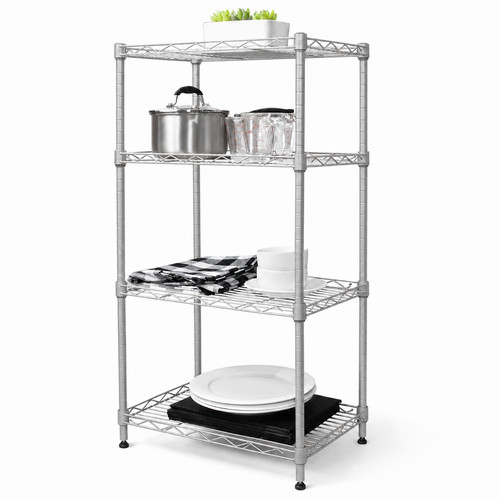 Metal shelving unit - shelving,