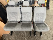 VW Transporter Rear Kombi Seats 2 + 1 Oxo Pattern T5 T5.1 T6 T6.1