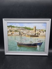 St Ives Harbour Cornwall Oil