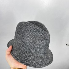 M&S Moon Tweed Trilby Hat Mens