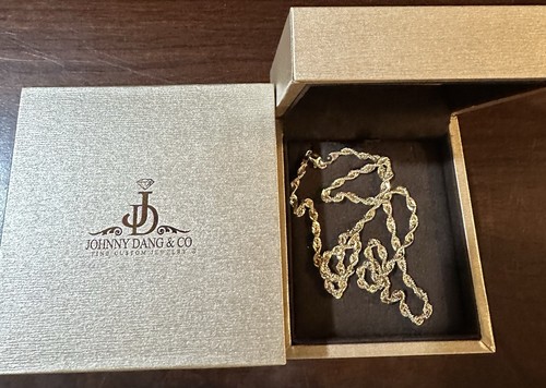 Johnny dang 14k rope - dang,