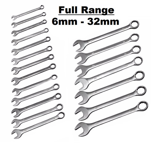 Combination spanner metric 6mm - combination,