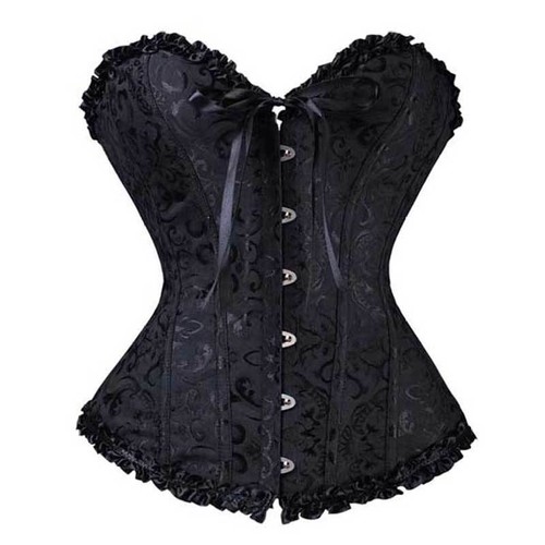 Burlesque corset basque - corset,