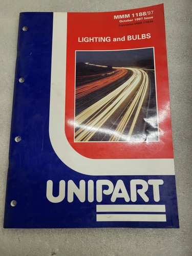 Unipart lighting and bulbs - lighting,