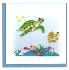 Quilling Green Sea Turtle Sea