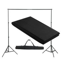 * Photo  Photo Screen Black Background Backdrop Stand R8M9
