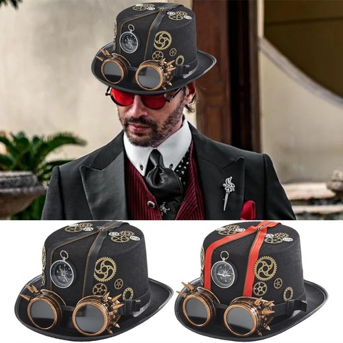 Steampunk hat with - steampunk,