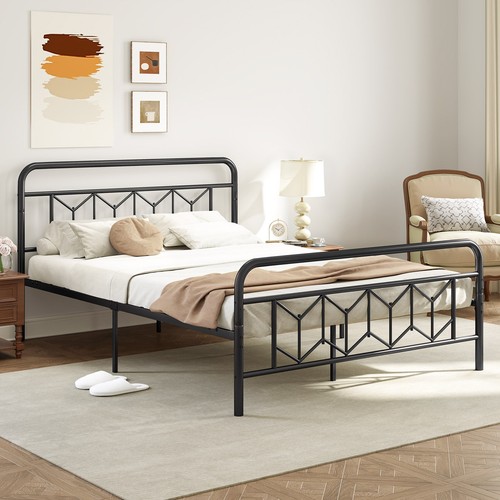 King size metal bed frame - king,