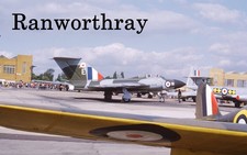 Original Aircraft slide   RAF XA549  Gloster Javelin FAW1 Finningley 1975 #1982