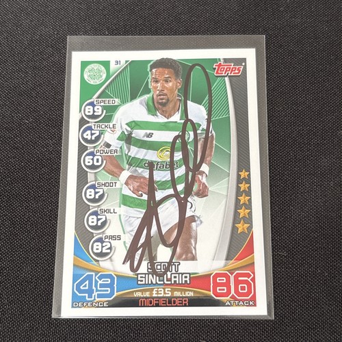 Signed scott sinclair celtic - signed,