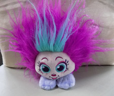 SOFT PLUSH PURPLE HAIR SHNOOKS ZURU STUFFED TOY in nice condition