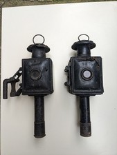 Pair of Antique Coach Lamps