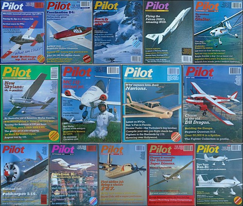 Pilot magazines aviation - 14,