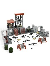 WW2 Army Military Base MOC