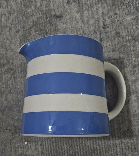 Green 1950s cornishware - 1950s,