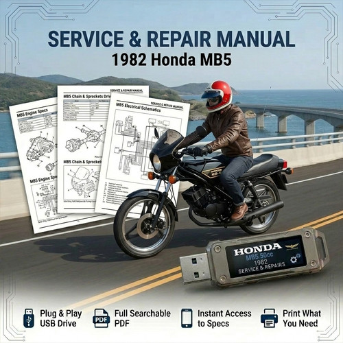 Honda mb5 1982 service - 1982, repair