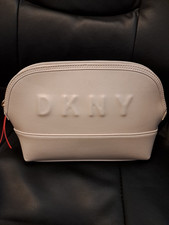 DKNY  make up bag beige colour 