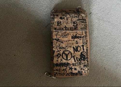Multi coloured crossbody phone