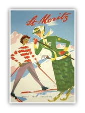 VINTAGE ST MORITZ SWITZERAND