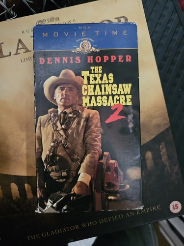 Texas chainsaw massacre vhs - massacre,
