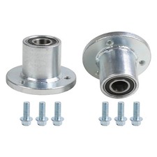 17mm 3 Bolt Front Hub Pair