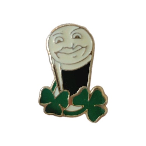 Guinness shamrock enamel pint - enamel,