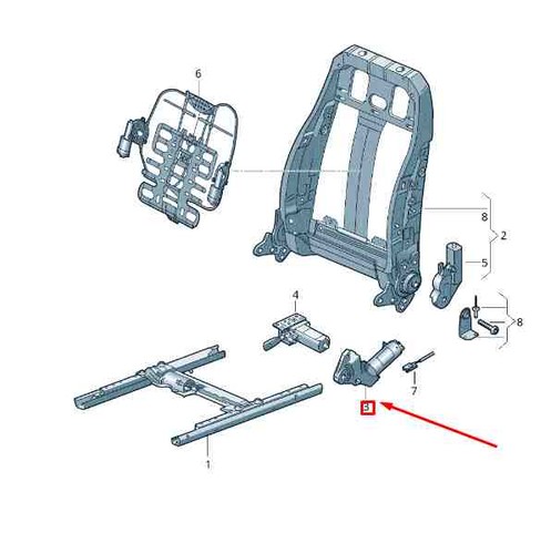 Touareg mk3 front right - front,