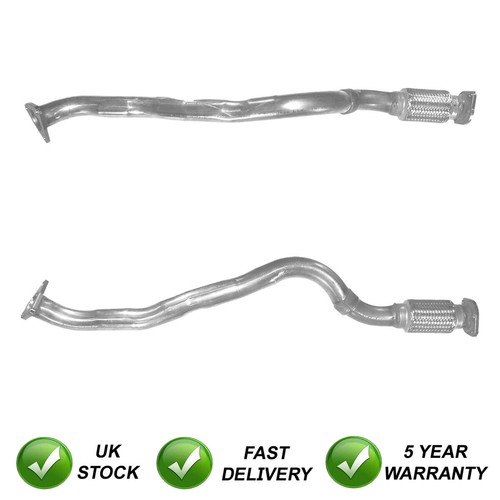 Exhaust pipe euro front - exhaust, left