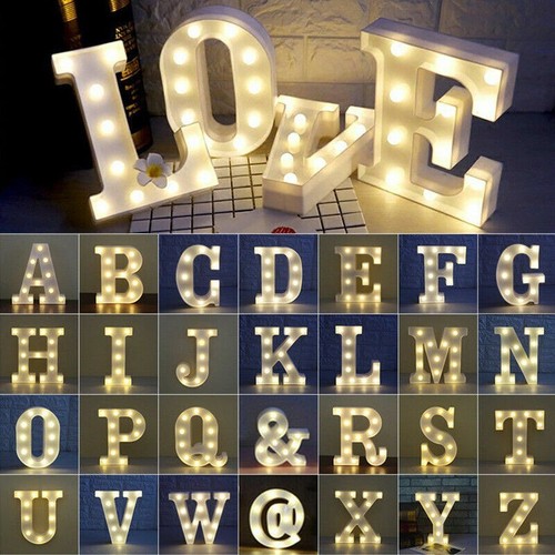 Alphabet led number - number, and