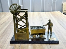 VINTAGE BRASS MODEL OF WELSH
