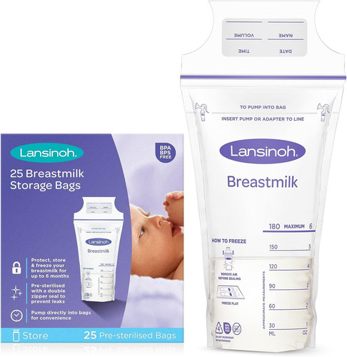 Breast milk storage - storage, bags