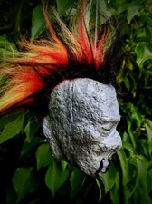 Flame hair mohawk - mohawk, shrunken