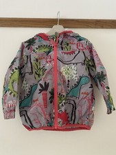 Girls Next Grey Dinosaur Lined