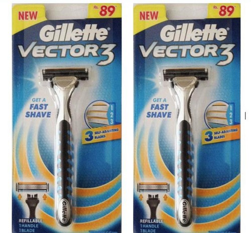 Gillette vector razor handle - gillette,