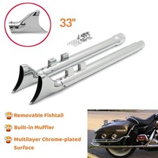 33" Fishtail Slip on Exhaust